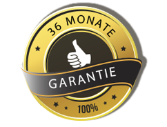 36 Monate Reparatur Garantie