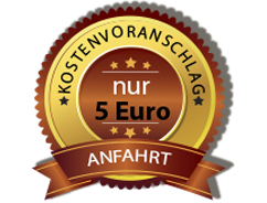 Nur 5 Euro für Anfahrt und Kostenvoranschlag